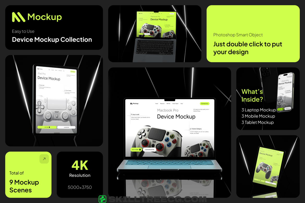 Multi Device Mockup（026921）-技能树
